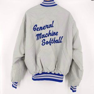Vintage General Machine Bomber Varsity Jacket XXL